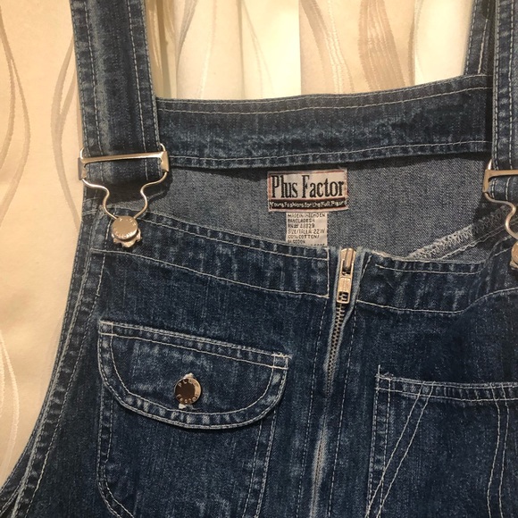 Plus Factor Denim - Overalls